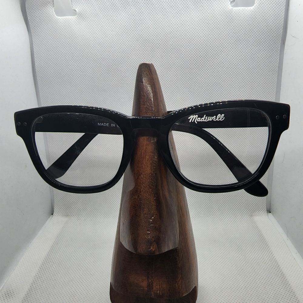 Madewell Black Glasses - Stylish and Sleek Eyewear